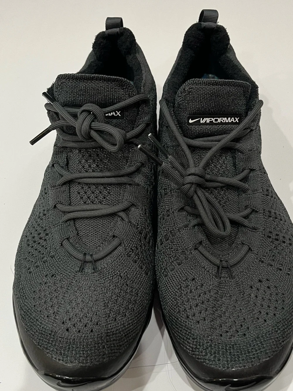 Nike Air VaporMax Flyknit Black Anthracite Running‎ Shoes Sneakers Sz. 11